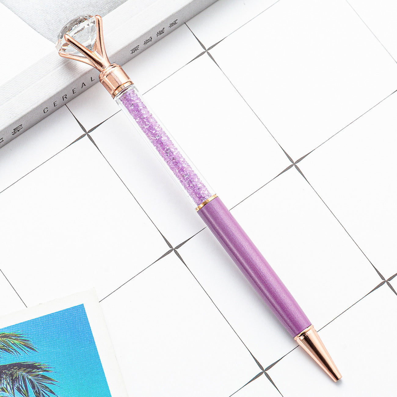 Bolígrafo De Metal De Diamante Grande al por mayor